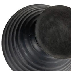 Storied Home Boho Wood Pedestal Serving Bowl -Interio Store GUEST 00613f3e 65a8 4ddc 8477 bd5c86ccae98