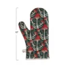 Storied Home Quilted Cotton Oven Mitt With Mushrooms Pattern And Loop, Multicolor 1 Storied Home Quilted Cotton Oven Mitt With Mushrooms Pattern And Loop, Multicolor -Interio Store GUEST 0223e641 05b5 43bb b765 2460444476cd