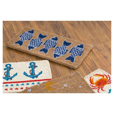 Natural Coir Fish Doormat (2'x3') - 3R Studios 3 Natural Coir Fish Doormat (2'x3') - 3R Studios