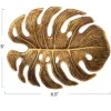 Storied Home Antique Monstera Leaf Elegance, Gold 2 Storied Home Antique Monstera Leaf Elegance, Gold -Interio Store GUEST 104fdca6 d855 447f 96a1 a1ad5861bcd9