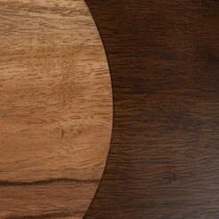 Storied Home Two-Tone Wood Cheese And Cutting Board, Natural And Walnut -Interio Store GUEST 131f121c ab59 4775 b983 43b45e65dfc7