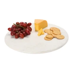 Storied Home Marble Lazy Susan, White 13 Storied Home Marble Lazy Susan, White -Interio Store GUEST 1a3a7a55 b993 4ac0 8225 02641b400236