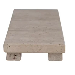 Storied Home Scandinavian Travertine Footed Charcuterie Board, Beige 7 Storied Home Scandinavian Travertine Footed Charcuterie Board, Beige -Interio Store GUEST 1b4ee285 d889 42cd 95ec 73162d07d0bc