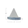 Storied Home Stoneware Sailboat Shaped Napkin Holder With Stripes, Blue And White 1 Storied Home Stoneware Sailboat Shaped Napkin Holder With Stripes, Blue And White -Interio Store GUEST 1dd05188 c4f0 4d72 82b0 e11d4c8541c5