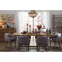 Wood/Metal Framed Chandelier With Wood Bead Draping Cream - Storied Home 9 Wood/Metal Framed Chandelier With Wood Bead Draping Cream - Storied Home -Interio Store GUEST 1e3e27ad b75c 4791 aba3 110ca6741adb