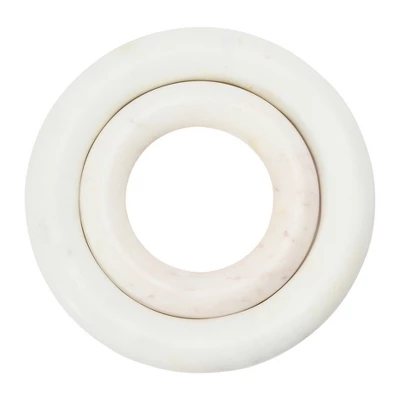 Storied Home Marble Trivets For Dining Table, Set Of 2 6 Storied Home Marble Trivets For Dining Table, Set Of 2 - Image 4