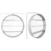 Storied Home Round Metal Wall Décor With 4 Shelves & Wire Back -Interio Store GUEST 21e1dbd9 c73e 421c 9e71 c7a2e3472703