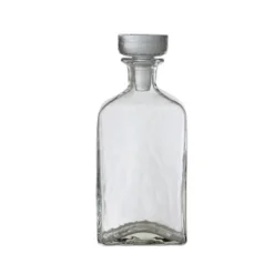 Storied Home Glass Decanter, Clear -Interio Store GUEST 253f2018 eca2 412f 84b5 0c1dbc9ed72a