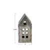 Storied Home Metal House, Antique Pewter Finish -Interio Store GUEST 27ff6b26 1b97 4eac ab26 5656d10d7ad0