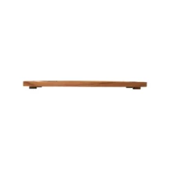 Storied Home Footed Wood Serving Tray With Raised Edge, Natural -Interio Store GUEST 29226146 f93a 48b3 b375 8532f908d797