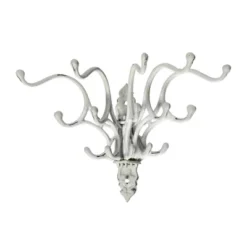Storied Home Antique Decorative Cast Iron Multi Hook Wall Hanger: Swivel Hooks, Vertical Storage 12 Storied Home Antique Decorative Cast Iron Multi Hook Wall Hanger: Swivel Hooks, Vertical Storage -Interio Store GUEST 2d7afda1 ae47 4142 9aed c7f68930dfe0