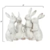 Storied Home Whitewashed Polyresin Bunny Rabbit Quartet -Interio Store GUEST 2dd3aa8b ec32 46b4 833c 4eb6b8b013c1