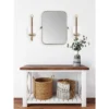 Metal Framed Pivoting Wall Mirror Silver - Storied Home 1 Metal Framed Pivoting Wall Mirror Silver - Storied Home -Interio Store GUEST 2e16c392 d070 46c5 af37 c4a9253a6cb9