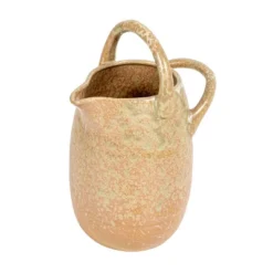 Storied Home Stoneware Watering Pitcher With Handles, Reactive Glaze -Interio Store GUEST 30d126f6 1db2 4411 956f 38ddc0373d5b