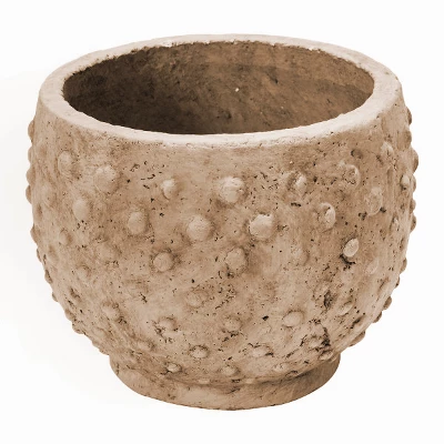 Storied Home Distressed Terra Cotta Hobnail Planter 7 Storied Home Distressed Terra Cotta Hobnail Planter - Image 5