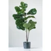 3' Artificial Faux Fiddle Fig Leaf Plant Tree In Pot - Storied Home -Interio Store GUEST 3150ebf9 186b 4ca4 94ae 27361671a240