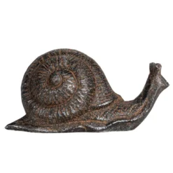 Storied Home Cast Metal Snail Accent Décor, Rust 11 Storied Home Cast Metal Snail Accent Décor, Rust -Interio Store GUEST 395f2240 2560 4a97 bdb5 d4e209a6869b