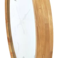 Fir Wood And Metal Wall Clock Brown - Storied Home 14 Fir Wood And Metal Wall Clock Brown - Storied Home -Interio Store GUEST 3aa70d20 5c00 4a9c 8255 f7b87b1e7a6d