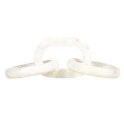 Storied Home Marble Chain Décor, White -Interio Store GUEST 40be7983 88b5 445a b18e fb14e2c15739