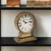 Storied Home Vintage Metal Mantel Clock -Interio Store GUEST 4255b598 fa8e 4086 837d 37cbdfdab598