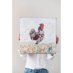 Rooster Decorative Wall Canvas - 3R Studios 16 Rooster Decorative Wall Canvas - 3R Studios -Interio Store GUEST 4416ffe4 bbaf 4eb6 ad1c a817068381c0