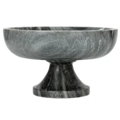 Storied Home Marble Footed Pedestal Bowl -Interio Store GUEST 46e8dba2 7aca 4656 9dbd 56b6f6b26454