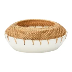 Storied Home Handmade Terra-cotta Planter With Hand-Woven Rattan Stitching 11 Storied Home Handmade Terra-cotta Planter With Hand-Woven Rattan Stitching -Interio Store GUEST 4a882a84 7618 4ff5 9a1a 7f82702a68f4