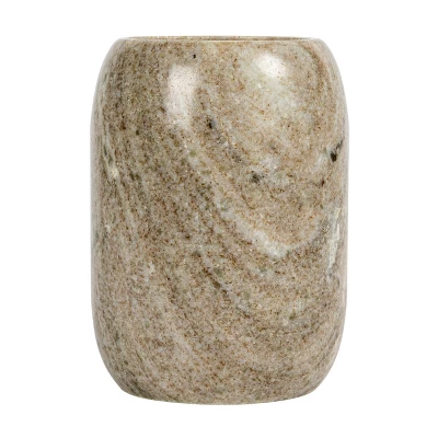 Storied Home Modern Marble Bottle Holder, Beige 7 Storied Home Modern Marble Bottle Holder, Beige - Image 5