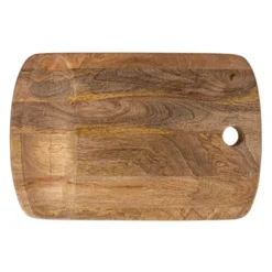 Storied Home Culinary Craftsman Mango Wood Cheese And Cutting Board, Natural -Interio Store GUEST 4c20875e 5c92 429f a070 e7f28c8e4a0a