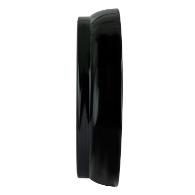 Storied Home Timeless Contrast Round Wall Clock, Black And White 6 Storied Home Timeless Contrast Round Wall Clock, Black And White - Image 4