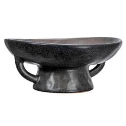 Storied Home Stoneware Bowl With Handle And Base -Interio Store GUEST 4eb0b41d ffaa 4878 92ee 65e88f9cf230