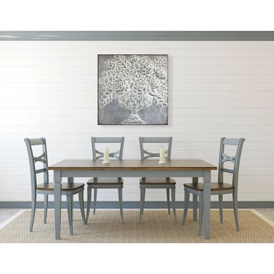 Square Metal Floral Bouquets Wall Décor - Storied Home 3 Square Metal Floral Bouquets Wall Décor - Storied Home