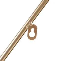 Wood And Gold Rectangle Wall Shelf -Interio Store GUEST 57c460e7 0883 45f7 9450 9836ef307607