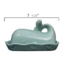 Storied Home Coastal Stoneware Whale Shaped Butter Dish -Interio Store GUEST 5c201773 6739 46d0 87f4 730227ecf942