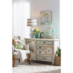 9.5" X 8.5" Metal Mantel Clock Aqua - Storied Home: Modern Analog Display, No Choking Hazard, Adult Use -Interio Store GUEST 5c236186 d778 473a 8099 7363ba86a2bc