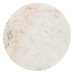 Storied Home Round Marble Charcuterie Or Cutting Board, White 13 Storied Home Round Marble Charcuterie Or Cutting Board, White -Interio Store GUEST 5c48350b d99d 4d10 bc09 7133650b2a02