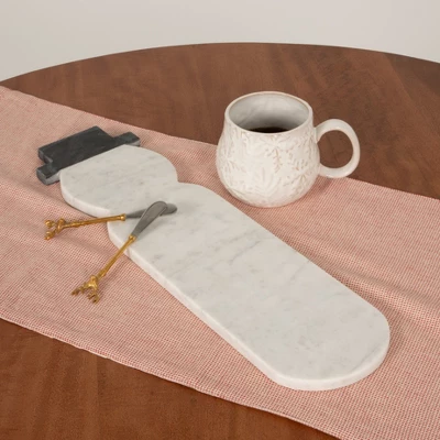 Storied Home Stainless Steel And Brass Canapé Knives With Gold Finish Reindeer Handles, Set Of 4 In Printed Drawstring Bag 4 Storied Home Stainless Steel And Brass Canapé Knives With Gold Finish Reindeer Handles, Set Of 4 In Printed Drawstring Bag - Image 2