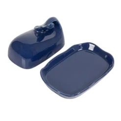 Storied Home Coastal Stoneware Whale Shaped Butter Dish 18 Storied Home Coastal Stoneware Whale Shaped Butter Dish -Interio Store GUEST 61eff855 563b 4abe 9081 58fc78ed1176