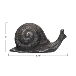 Storied Home Cast Metal Snail Accent Décor, Rust 13 Storied Home Cast Metal Snail Accent Décor, Rust -Interio Store GUEST 6471b036 ef5b 4463 9f3f 71a20f765e2f
