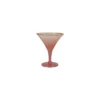 Storied Home 8-Ounce Cocktail Glass With Gold Color Rim, Pink -Interio Store GUEST 66a4c888 84c7 4453 ba38 a6faefa510c1