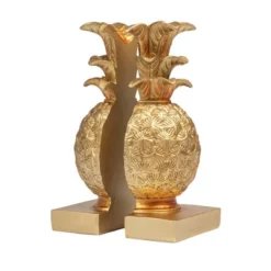 2pc Pineapple Bookend Set Bronze - Storied Home -Interio Store GUEST 71167fb0 4a75 4a87 882c c8a8ac9d6423