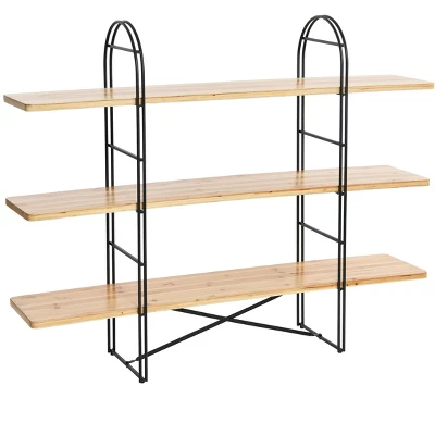 Eitri Wood And Metal Adjustable Shelving Unit 12 Eitri Wood And Metal Adjustable Shelving Unit - Image 10