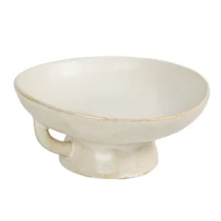 Storied Home Stoneware Bowl With Handle And Base -Interio Store GUEST 71e212ef 8303 4bf2 9e87 ad8835368093