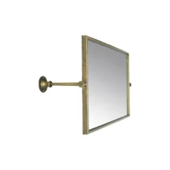 26.5" Metal Swivel Wall Mirror Brass - 3R Studios 12 26.5" Metal Swivel Wall Mirror Brass - 3R Studios -Interio Store GUEST 73b13430 1c5f 4a8c 8a21 82f62a643b90