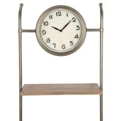 Wall Clock With 2 Shelves & 3 Hooks -Interio Store GUEST 783b9cda f5d9 4161 b7d8 b6123bdaf2f5