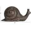 Storied Home Cast Metal Snail Accent Décor, Rust -Interio Store GUEST 7b187480 5a6c 43b4 9388 1bfe3bf0926c