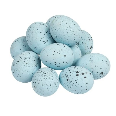 Storied Home Boxed Set Of 12 Blue Speckled Ceramic Robin Eggs 7 Storied Home Boxed Set Of 12 Blue Speckled Ceramic Robin Eggs - Image 5