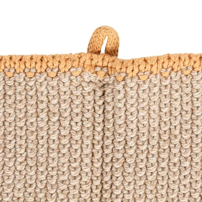 Storied Home Square Cotton Knit Dish Cloth (Set Of 2) 6 Storied Home Square Cotton Knit Dish Cloth (Set Of 2) - Image 4