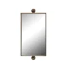 26.5" Metal Swivel Wall Mirror Brass - 3R Studios -Interio Store GUEST 87031989 b921 4b6e bf94 c8d070008f8f