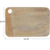 Storied Home Wide Mango Wood Rectangle Cheese And Cutting Board With Handle, Whitewashed -Interio Store GUEST 89d3a3b9 7ed5 4122 82f3 76312257766f